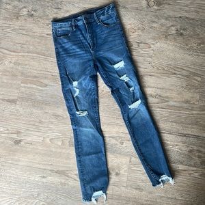 Abercrombie & Fitch High Rise Skinny Jeans 27
